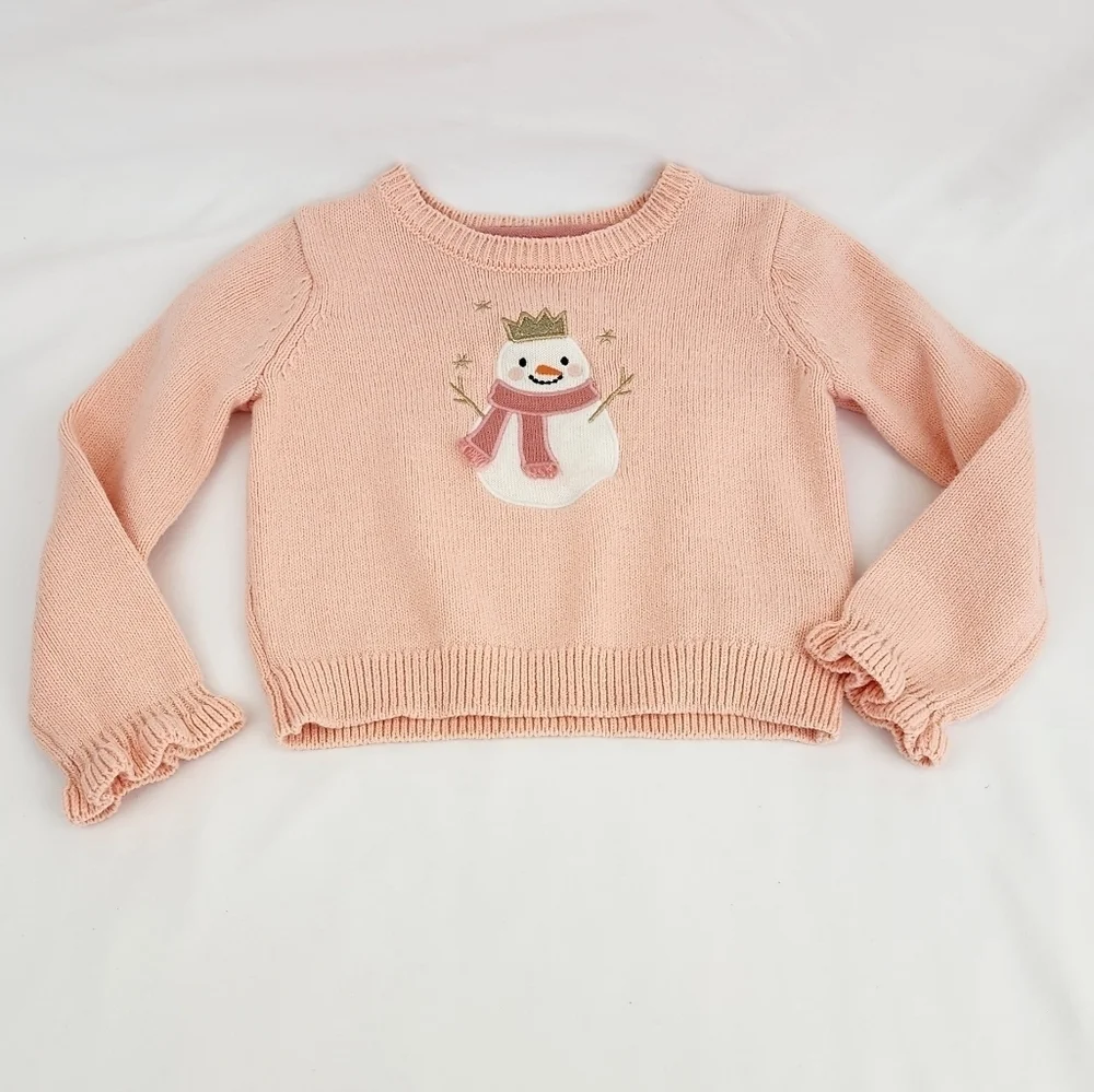 Cynthia Rowley Snowman Sweater and Skirt Set